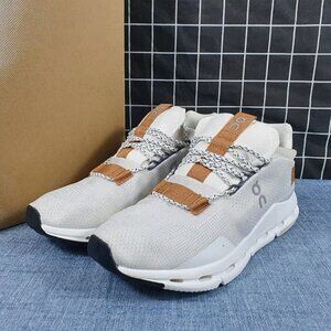 On Running Cloudnova White Pearl Brown